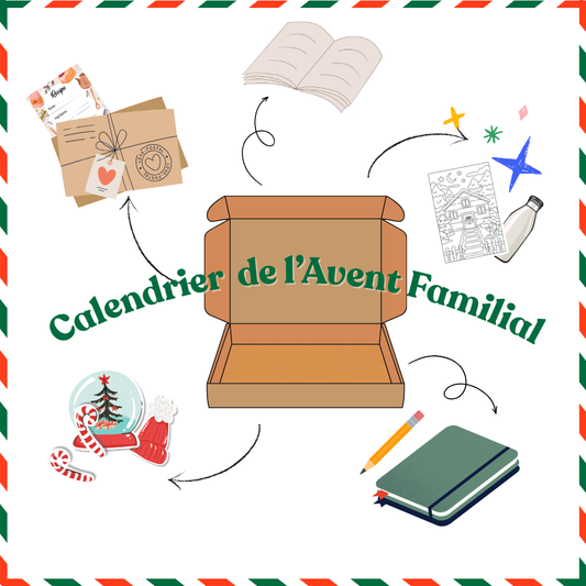 Le 1er Calendrier de l'Avent Famillial - PRÉCOMMANDE